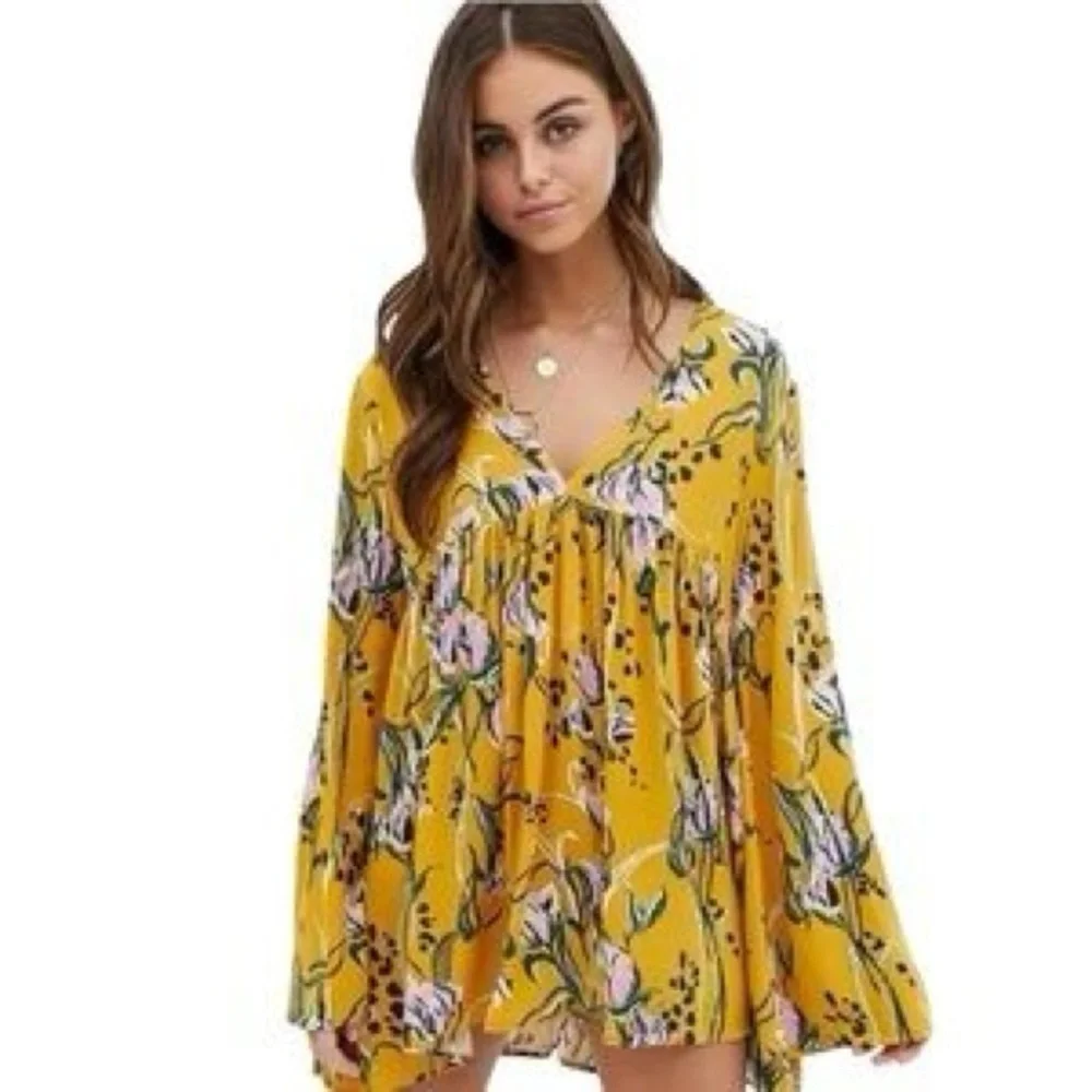 Bella Floral Tunic — Free People – Size XS